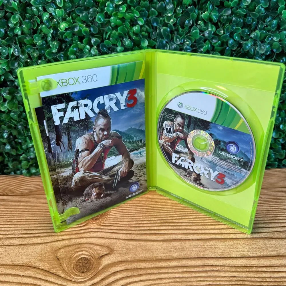 Farcry 3 Microsoft Xbox 360 Complete in Box Game Rated M Mature